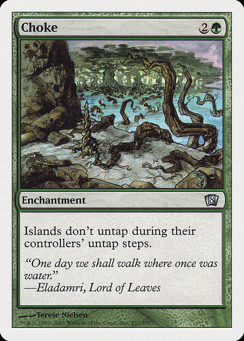 Magic the Gathering Card - Choke - MTG Circle