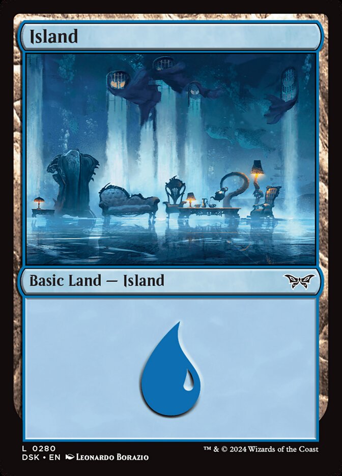 Magic the Gathering Card - Island - MTG Circle