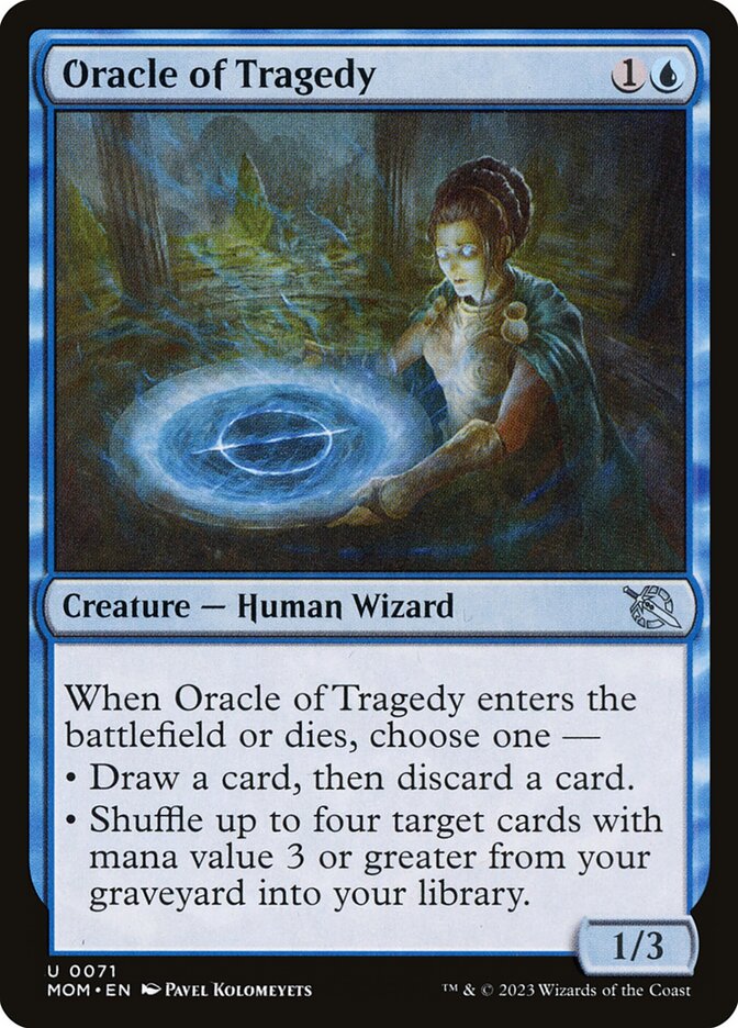 Magic the Gathering Card - Oracle of Tragedy - MTG Circle