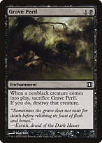 Magic the Gathering Card - Grave Peril - MTG Circle