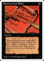 Magic the Gathering Card - Contract from Below - MTG Circle