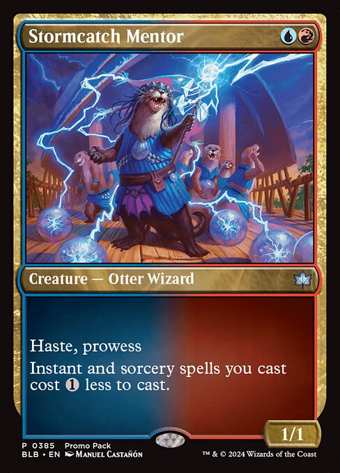 Magic the Gathering Card - Stormcatch Mentor - MTG Circle