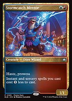 Magic the Gathering Card - Stormcatch Mentor - MTG Circle