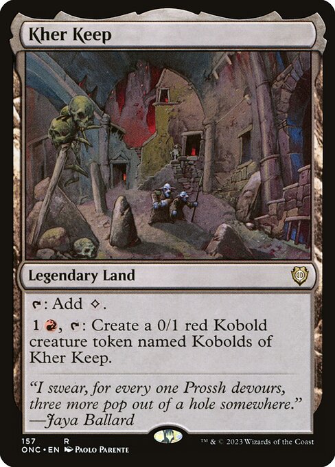 Magic the Gathering Card - Kher Keep - MTG Circle