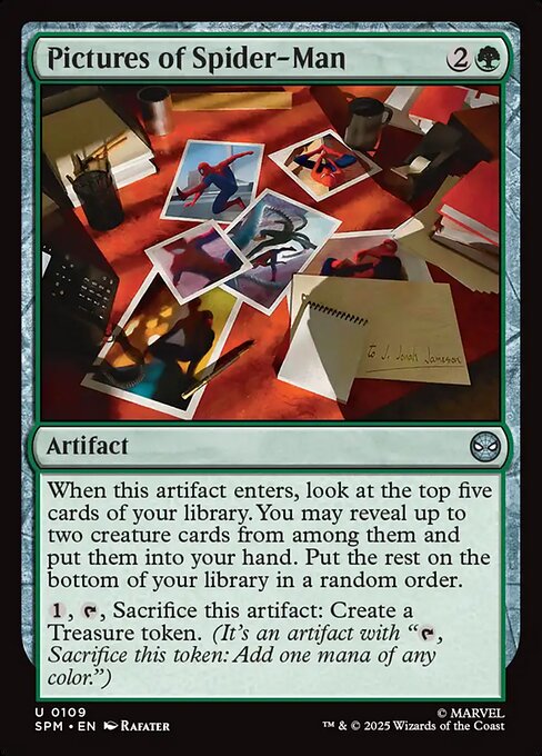 Magic the Gathering Card - Pictures of Spider-Man - MTG Circle
