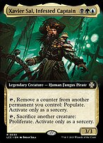 Magic the Gathering Card - Xavier Sal, Infested Captain - MTG Circle