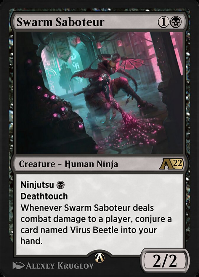 Magic the Gathering Card - Swarm Saboteur - MTG Circle