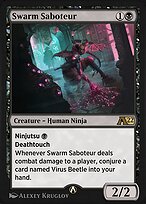 Magic the Gathering Card - Swarm Saboteur - MTG Circle