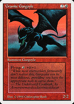 Magic the Gathering Card - Granite Gargoyle - MTG Circle