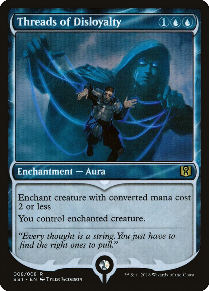 Magic the Gathering Card - Threads of Disloyalty - MTG Circle