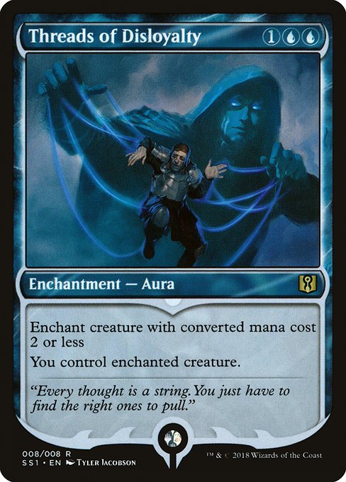 Magic the Gathering Card - Threads of Disloyalty - MTG Circle