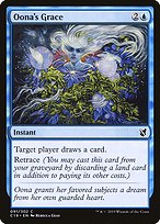 Magic the Gathering Card - Oona's Grace - MTG Circle