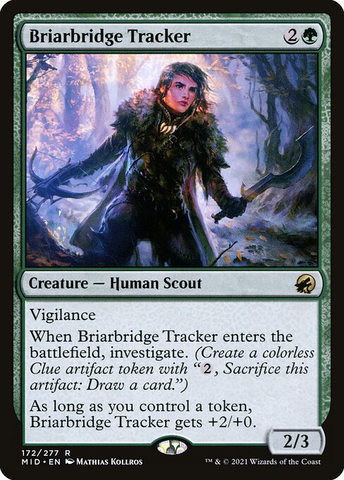 Magic the Gathering Card - Briarbridge Tracker - MTG Circle