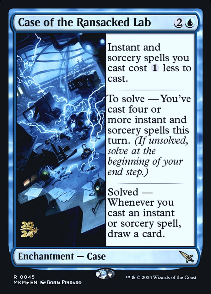 Magic the Gathering Card - Case of the Ransacked Lab - MTG Circle