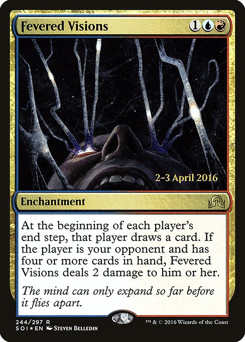 Magic the Gathering Card - Fevered Visions - MTG Circle