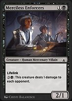Magic the Gathering Card - Merciless Enforcers - MTG Circle