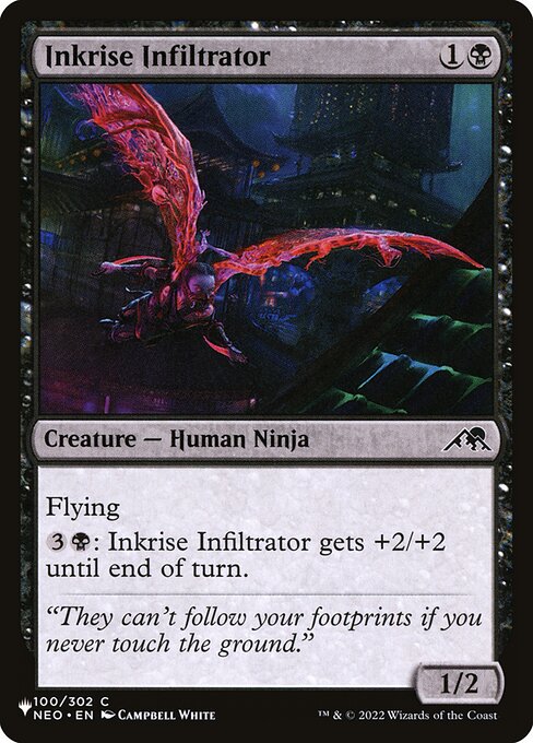 Magic the Gathering Card - Inkrise Infiltrator - MTG Circle
