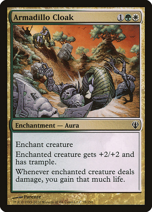 Magic the Gathering Card - Armadillo Cloak - MTG Circle