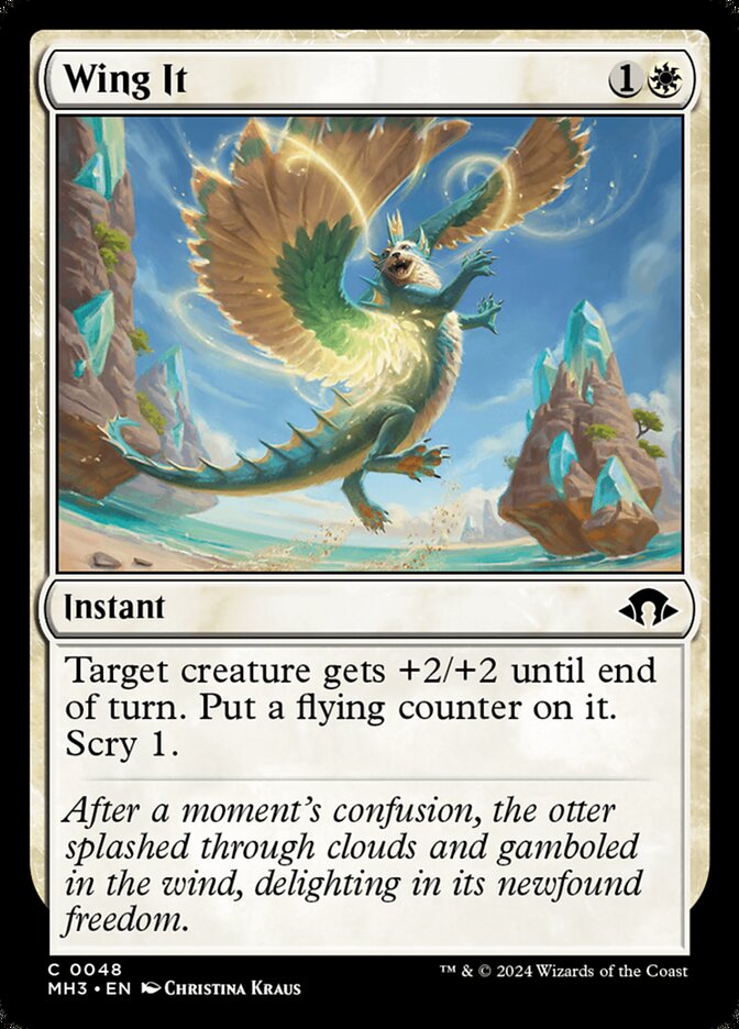 Magic the Gathering Card - Wing It - MTG Circle