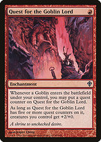 Magic the Gathering Card - Quest for the Goblin Lord - MTG Circle