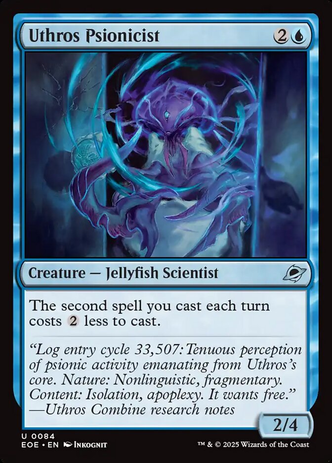 Magic the Gathering Card - Uthros Psionicist - MTG Circle