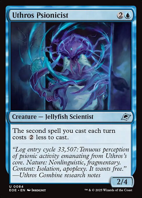 Magic the Gathering Card - Uthros Psionicist - MTG Circle