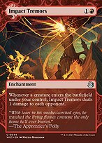 Magic the Gathering Card - Impact Tremors - MTG Circle