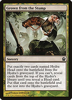Magic the Gathering Card - Grown from the Stump - MTG Circle