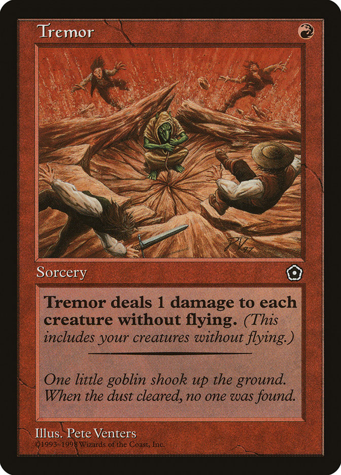 Magic the Gathering Card - Tremor - MTG Circle
