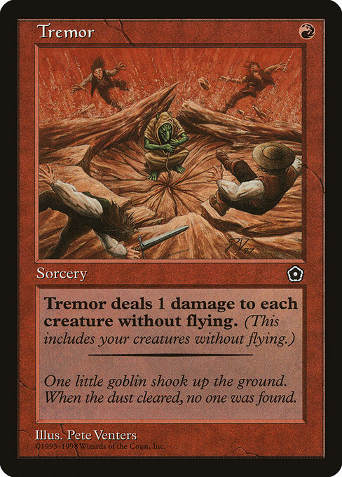 Magic the Gathering Card - Tremor - MTG Circle
