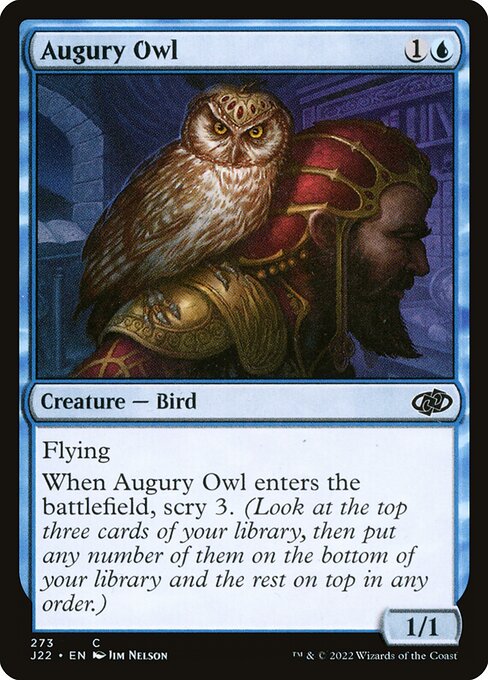 Magic the Gathering Card - Augury Owl - MTG Circle