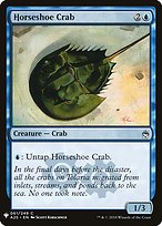 Magic the Gathering Card - Horseshoe Crab - MTG Circle