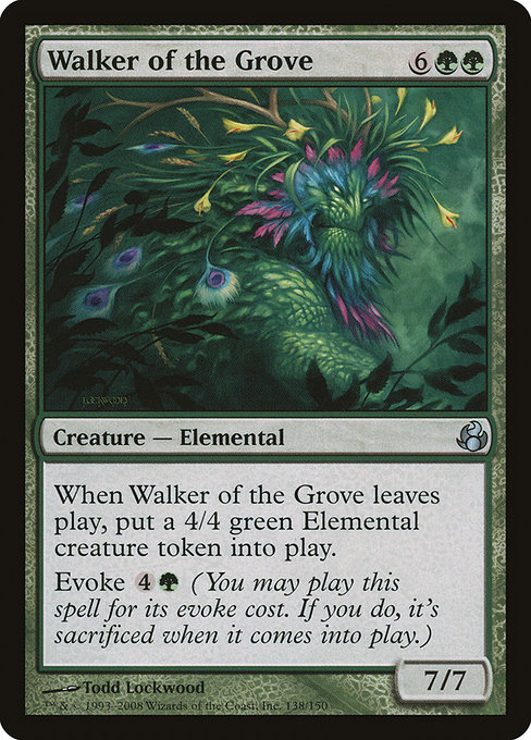 Magic the Gathering Card - Walker of the Grove - MTG Circle
