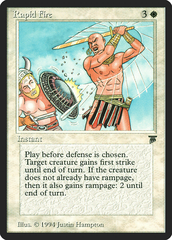 Magic the Gathering Card - Rapid Fire - MTG Circle