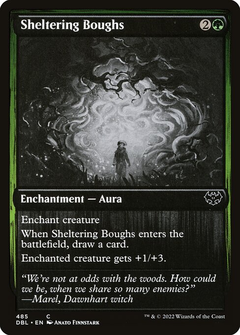 Magic the Gathering Card - Sheltering Boughs - MTG Circle