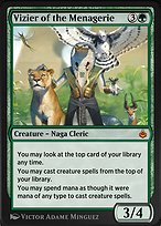 Magic the Gathering Card - Vizier of the Menagerie - MTG Circle