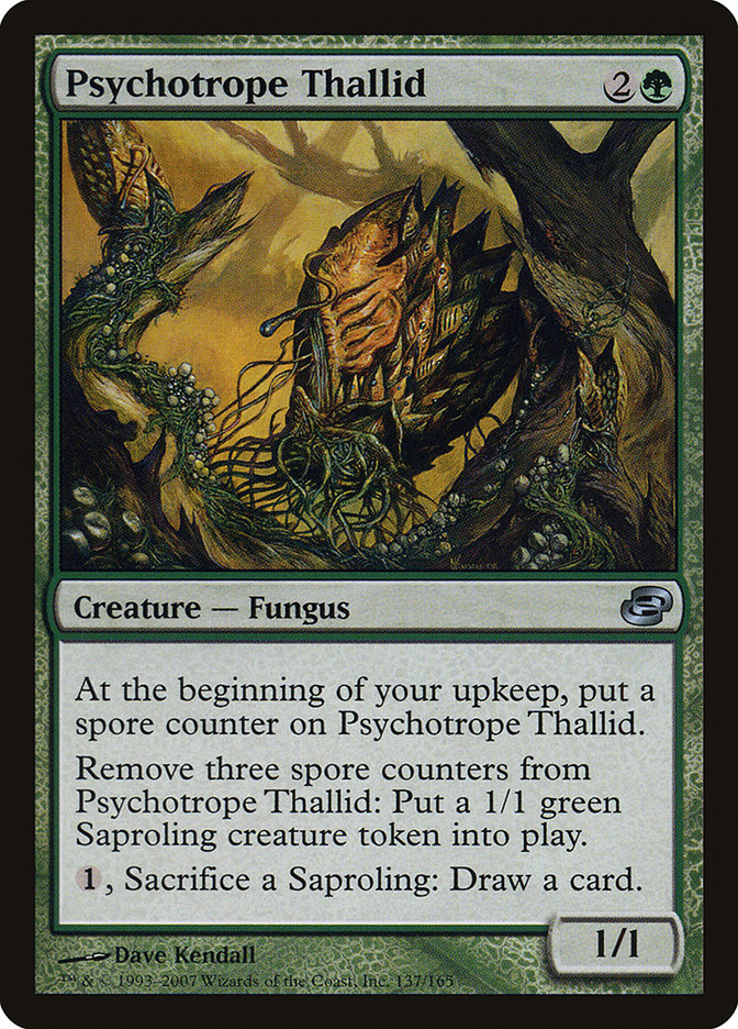 Magic the Gathering Card - Psychotrope Thallid - MTG Circle