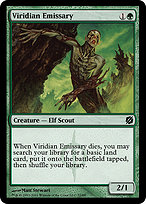 Magic the Gathering Card - Viridian Emissary - MTG Circle