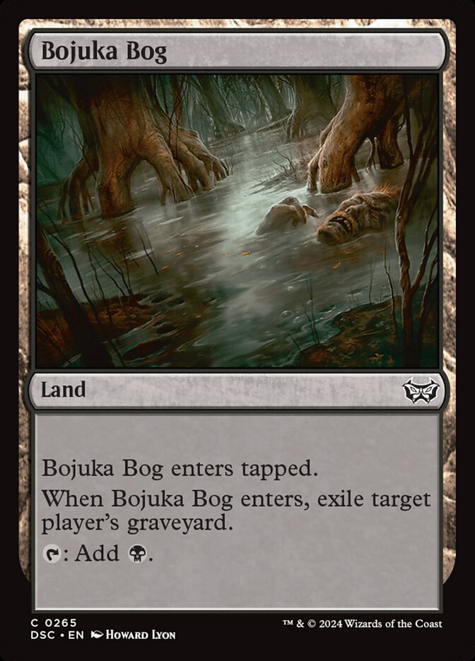 Magic the Gathering Card - Bojuka Bog - MTG Circle