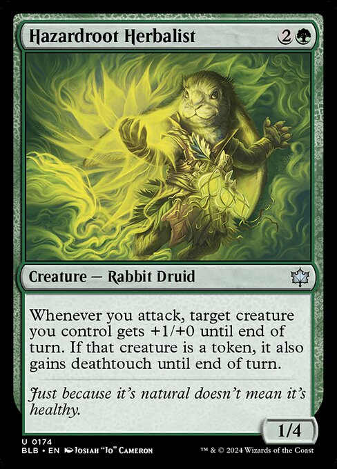 Magic the Gathering Card - Hazardroot Herbalist - MTG Circle