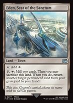 Magic the Gathering Card - Eden, Seat of the Sanctum - MTG Circle