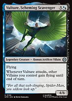 Magic the Gathering Card - Vulture, Scheming Scavenger - MTG Circle
