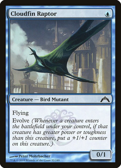 Magic the Gathering Card - Cloudfin Raptor - MTG Circle