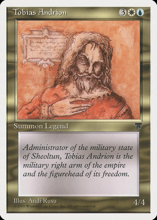 Magic the Gathering Card - Tobias Andrion - MTG Circle