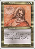 Magic the Gathering Card - Tobias Andrion - MTG Circle