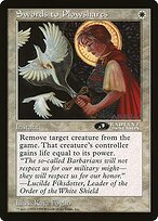 Magic the Gathering Card - Swords to Plowshares - MTG Circle