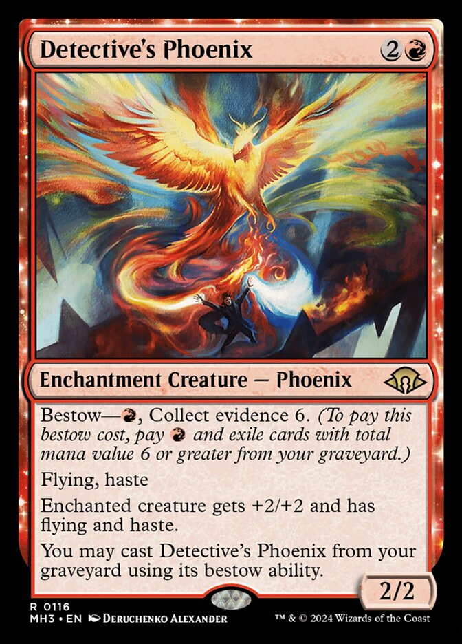 Magic the Gathering Card - Detective's Phoenix - MTG Circle