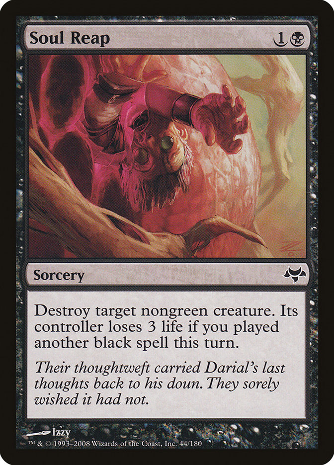 Magic the Gathering Card - Soul Reap - MTG Circle