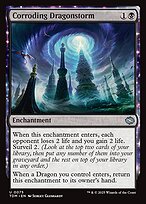 Magic the Gathering Card - Corroding Dragonstorm - MTG Circle