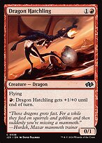 Magic the Gathering Card - Dragon Hatchling - MTG Circle